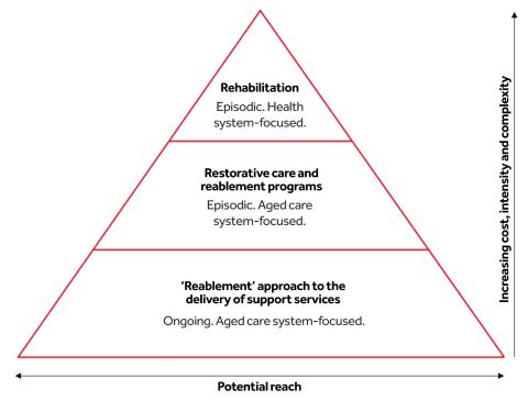 Rehabilitation, Reablement and Restorative Care | ARIIA